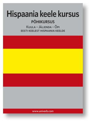cover image of Hispaania keele kursus